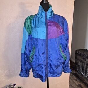 ❄️🩵'80s Windbreaker Jacket
